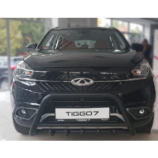 Frontbåge WT003 Black (rostfritt) Chery Tiggo 7 2016–2019 foto 1