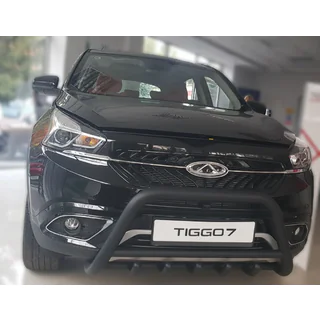 Frontbåge WT003 Black (rostfritt) Chery Tiggo 7 2016–2019 foto 3