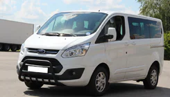Ford Custom 2013–2022 Frontbåge WT003 Black (rostfritt) foto 1