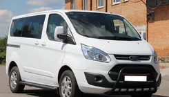 Ford Custom 2013–2022 Frontbåge WT003 Black (rostfritt) foto 4