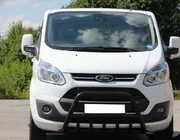 Ford Custom 2013–2022 Frontbåge WT003 Black (rostfritt) foto 3