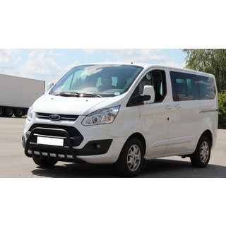 Frontbåge WT003 Black (rostfritt) Ford Custom 2013–2022 foto 1