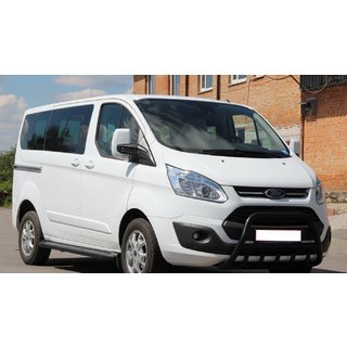 Frontbåge WT003 Black (rostfritt) Ford Custom 2013–2022 foto 4