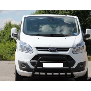 Frontbåge WT003 Black (rostfritt) Ford Custom 2013–2022 foto 3