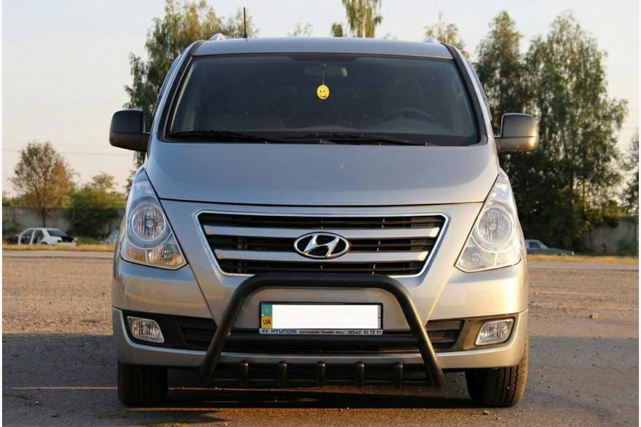 Hyundai H300, H1, Starex 2008–2020 Frontbåge WT003 Black (rostfritt) Image