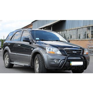 Frontbåge (bullbar) WT003 Black-2 (rostfritt stål) foto 4