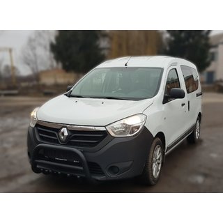 Frontbåge WT003 Black (rostfritt) Dacia Lodgy 2012–2022 foto 4