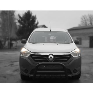 Frontbåge WT003 Black (rostfritt) Dacia Lodgy 2012–2022 foto 3