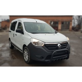 Frontbåge WT003 Black (rostfritt) Dacia Lodgy 2012–2022 foto 1