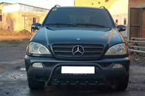 Mercedes ML W163 1997–2005 Frontbåge WT004 Black (rostfritt stål) foto 2