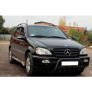 Frontbåge WT004 Black (rostfritt stål) Mercedes ML W163 1997–2005 foto 1