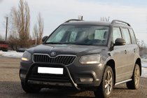 Skoda Yeti 2009–2017 Frontbåge WT003 Black (rostfritt) foto 4