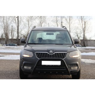 Frontbåge WT003 Black (rostfritt) Skoda Yeti 2009–2017 foto 3