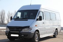 Mercedes Sprinter W901/902/903/904/905 1995–2006 Frontbåge WT003 Black (rostfritt stål) 1995–2000 foto 1