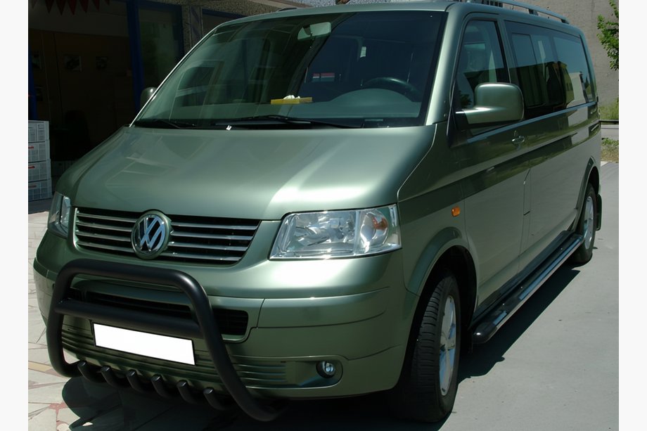 Volkswagen T5 Transporter 2003–2010 Frontbåge WT003 Black (rostfritt stål) Foto 3
