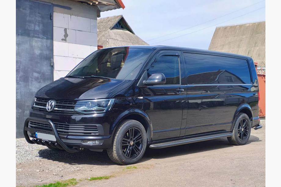 Volkswagen T6 2015–2024 Frontbåge WT003 Black (rostfritt stål) Image