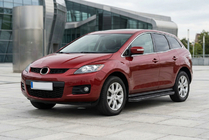 Mazda CX-7 2006–2012 Sidosteg Bosphorus Black (2 st, aluminium) foto 1