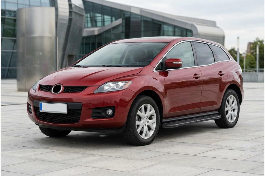 Mazda CX-7 2006–2012 Sidosteg Bosphorus Black (2 st, aluminium) Image