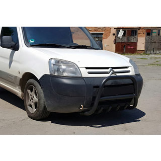 Frontbåge WT003 Black (rostfritt) Citroen Berlingo 1996–2008 foto 4
