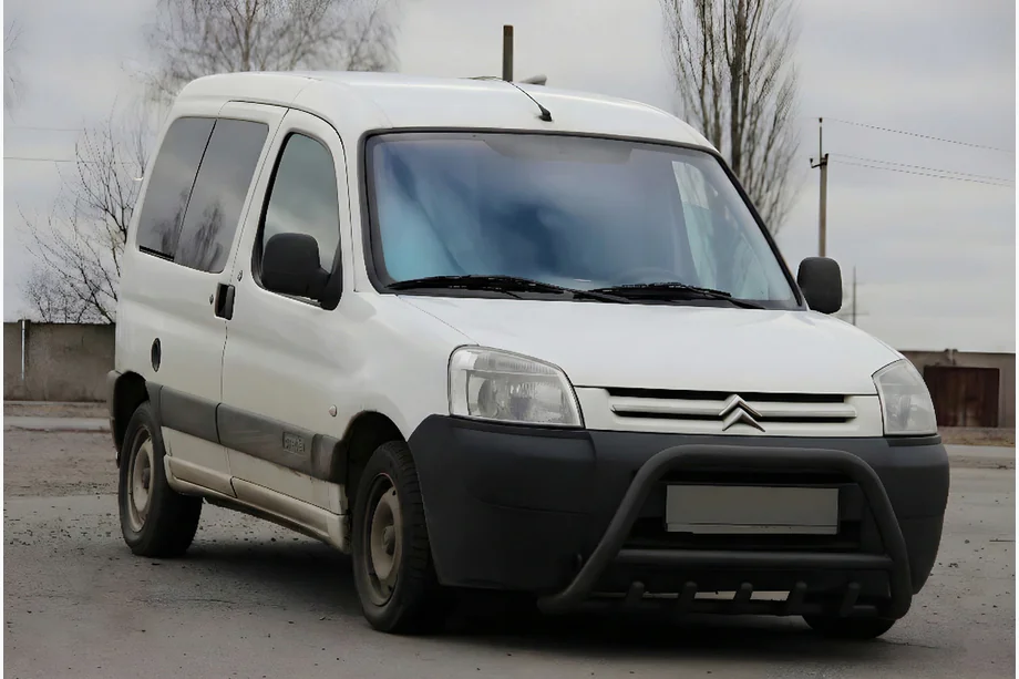 Citroen Berlingo 1996–2008 Frontbåge WT003 Black (rostfritt) Image