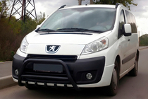 Citroen Jumpy 2007–2017 Frontbåge WT003 Black (rostfritt) foto 1