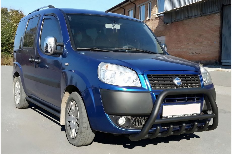 Fiat Doblo I 2001–2005 Frontbåge (bullbar) WT003 Black (svart) Image