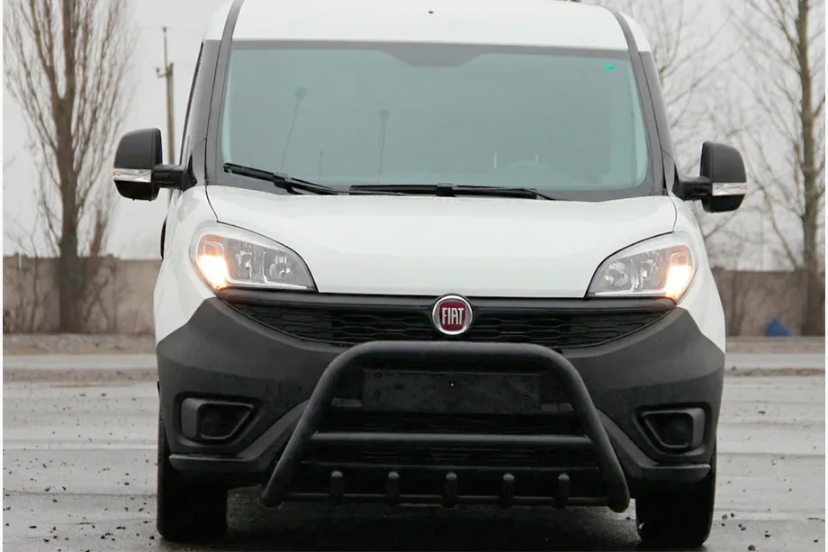 Fiat Doblo II 2010–2022 Frontbåge WT003 Black (rostfritt stål) Image