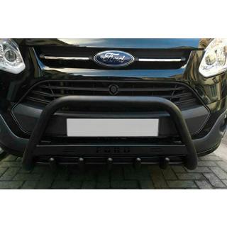Frontbåge WT004 Black (rostfritt stål) Ford Custom 2013–2022 foto 1