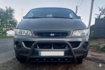 Hyundai H200, H1, Starex 1998–2007 Frontbåge WT003 Black (rostfritt) foto 1