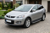 Mazda CX-7 2006–2012 Sidosteg Fullmond (2 st, aluminium) foto 1