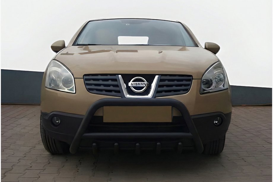 Nissan Qashqai 2010–2014 Frontbåge WT003 Black (rostfritt) Image