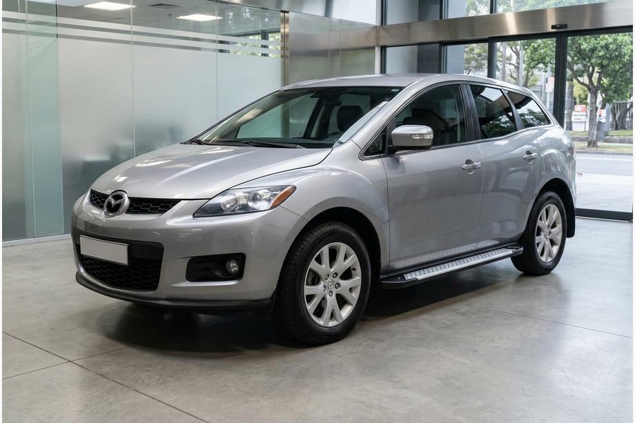 Mazda CX-7 2006–2012 Sidosteg Allmond Grey (2 st, aluminium) Image