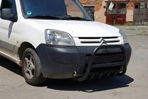 Peugeot Partner 1996–2008 Frontbåge WT003 Black (rostfritt) foto 3