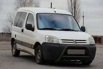 Peugeot Partner 1996–2008 Frontbåge WT003 Black (rostfritt) foto 5