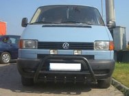 Volkswagen T4 Caravelle/Multivan 1990–2003 Frontbåge WT003 Black (rostfritt) foto 1