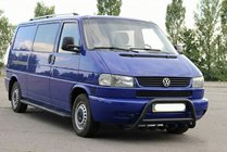 Volkswagen T4 Caravelle/Multivan 1990–2003 Frontbåge WT003 Black (rostfritt) foto 4