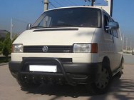 Volkswagen T4 Caravelle/Multivan 1990–2003 Frontbåge WT003 Black (rostfritt) foto 2