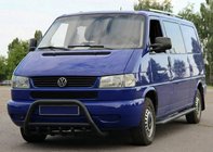 Volkswagen T4 Caravelle/Multivan 1990–2003 Frontbåge WT003 Black (rostfritt) foto 6