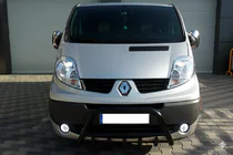 Opel Vivaro 2001–2015 Frontbåge WT003 Black (rostfritt stål) foto 4
