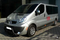 Opel Vivaro 2001–2015 Frontbåge WT003 Black (rostfritt stål) foto 2