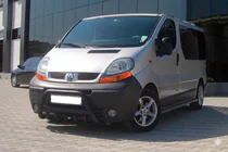 Opel Vivaro 2001–2015 Frontbåge WT003 Black (rostfritt stål) foto 3