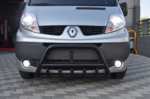 Opel Vivaro 2001–2015 Frontbåge WT003 Black (rostfritt stål) foto 1