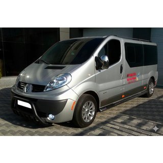 Frontbåge WT003 Black (rostfritt stål) Opel Vivaro 2001–2015 foto 2