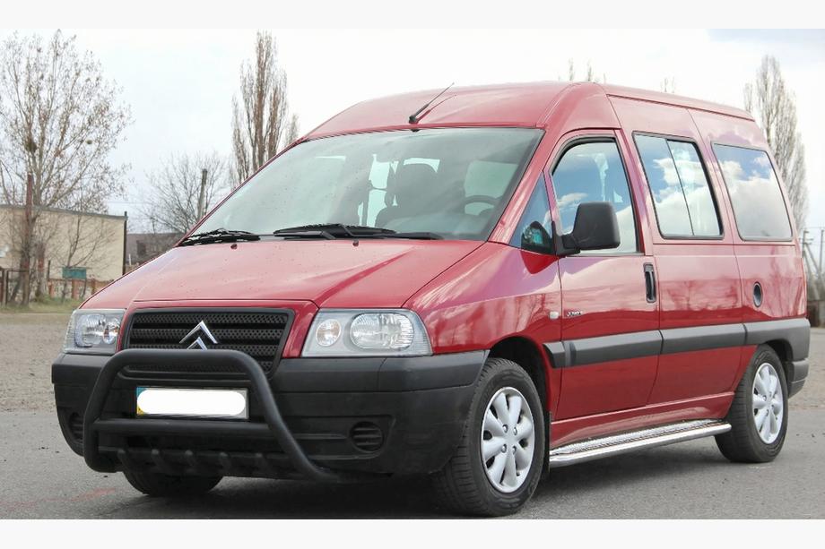Citroen Jumpy 1996–2007 Frontbåge WT003 Black (rostfritt) Image