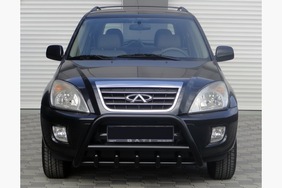 Chery Tiggo 1 2005–2016 Frontbåge WT003 Black (rostfritt) Image