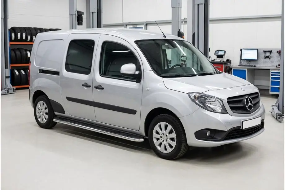Mercedes Citan 2013–2021 Sidosteg Maydos V1 (2 st, aluminium / rostfritt) Image
