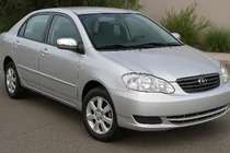 Toyota Corolla 2002–2007 Kromade spegelkåpor 2002-2005 (2 st, plast) foto 1