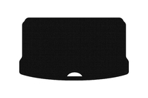 Mini Cooper F55/56/57 2014–2023 Gummimatta till bagageutrymmet Carsuit (för S F55, 5-dörrars, svart) foto 1