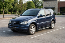 Mercedes ML W163 1997–2005 Sidosteg RedLine V1 (2 st, aluminium) foto 1