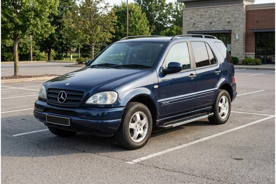 Mercedes ML W163 1997–2005 Sidosteg RedLine V1 (2 st, aluminium) Image